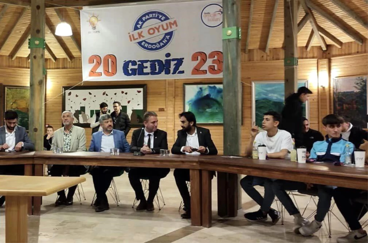 Gediz AK Parti Gençlik Kolları Başkanlığı İlk Oyum Erdoğana Etkinliği Düzenledi