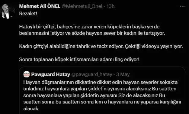 Hayvan hakları örgütü üyelerinden hayvanseverlere saldırı