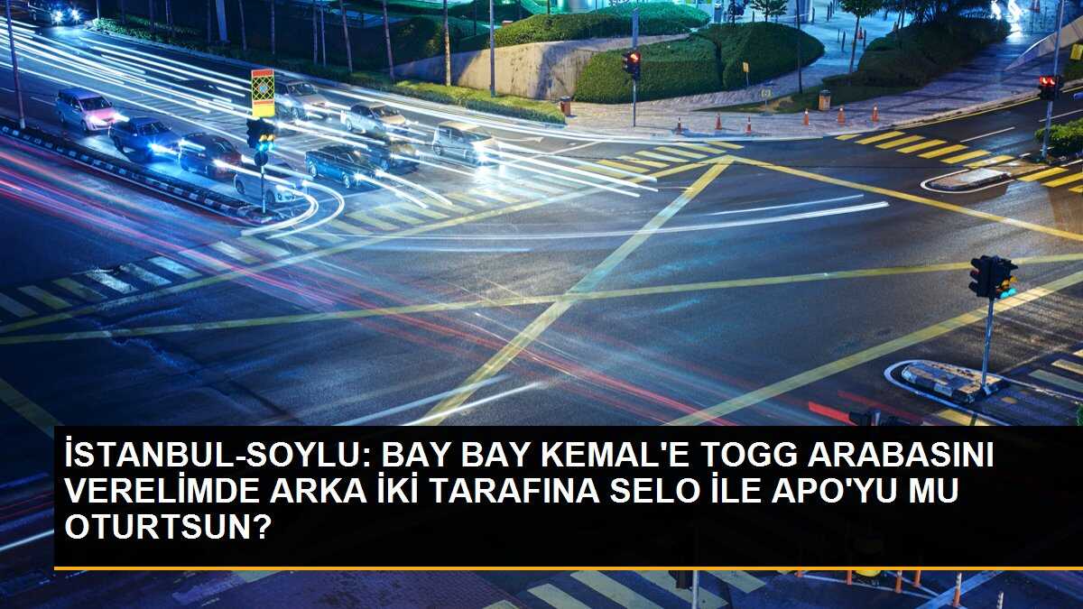İçişleri Bakanı Soylu\'dan Togg açıklaması