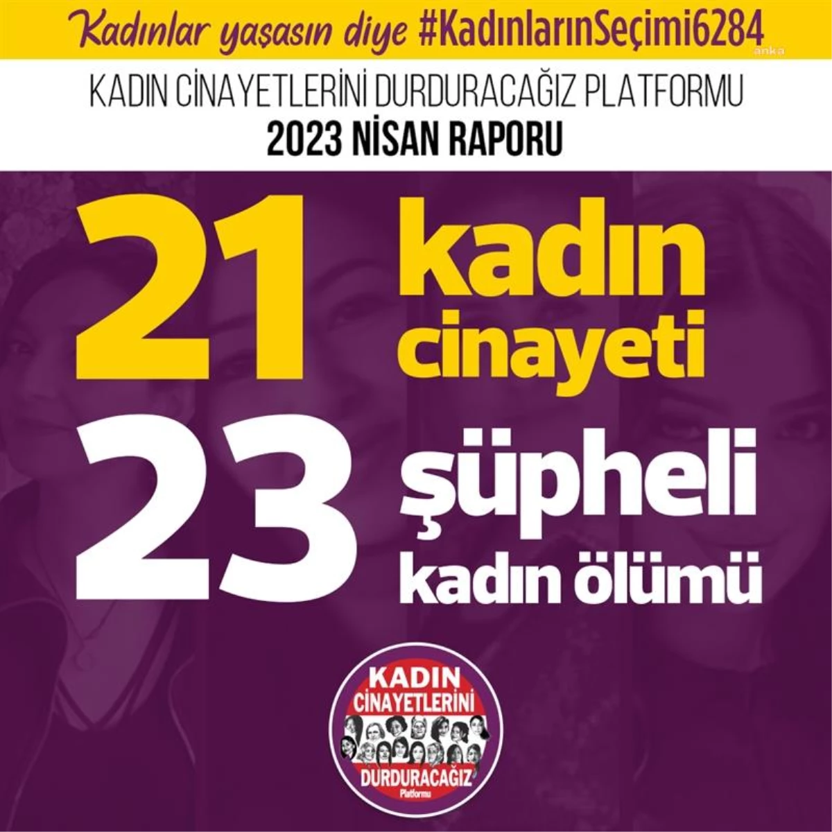 Nisan ayında 21 kadın erkekler tarafından katledildi