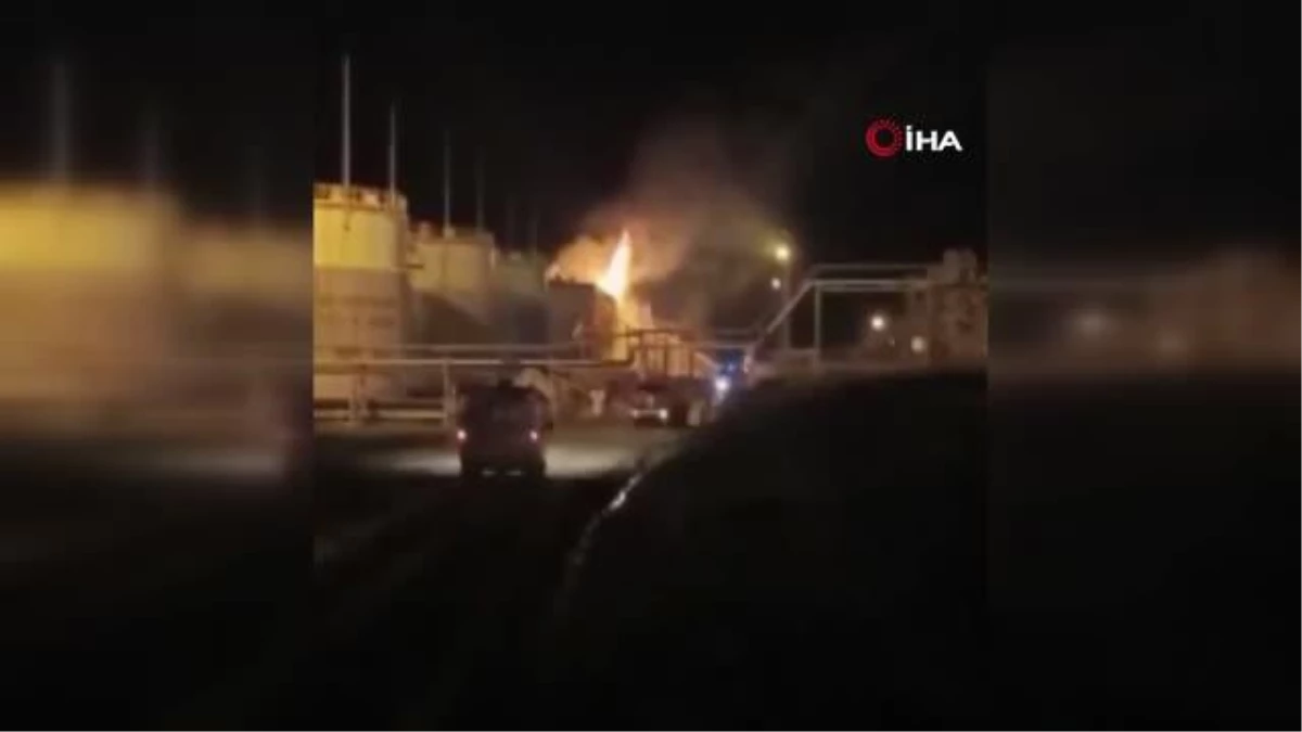 Rusyada petrol tesisinde yangın
