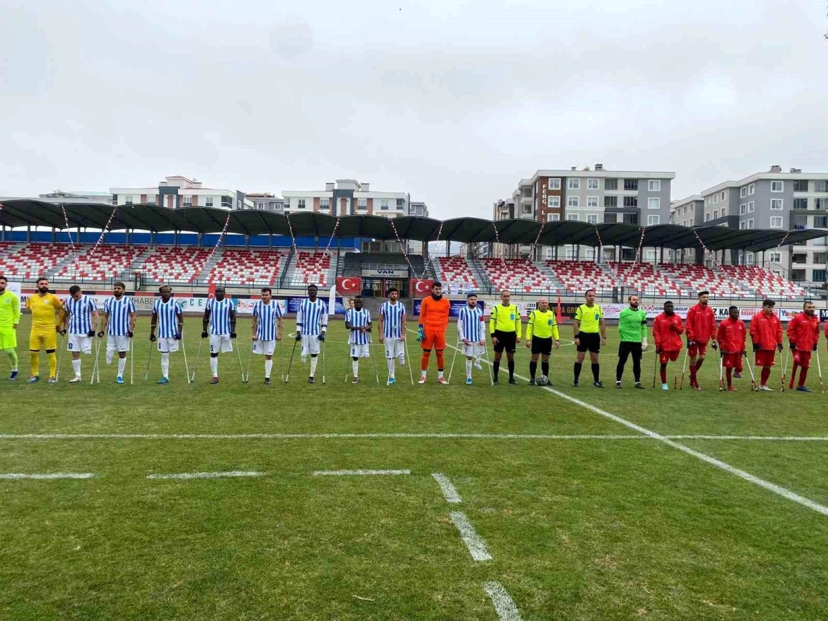 Şahinbey Belediye Ampute Futbol Takımı Alves Kablo ile Berabere Kaldı