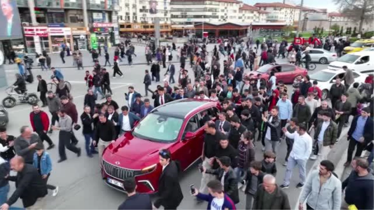 SİVAS\'ta Yerli ve Milli Otomobil Toggun Yoğun İlgi Gördü