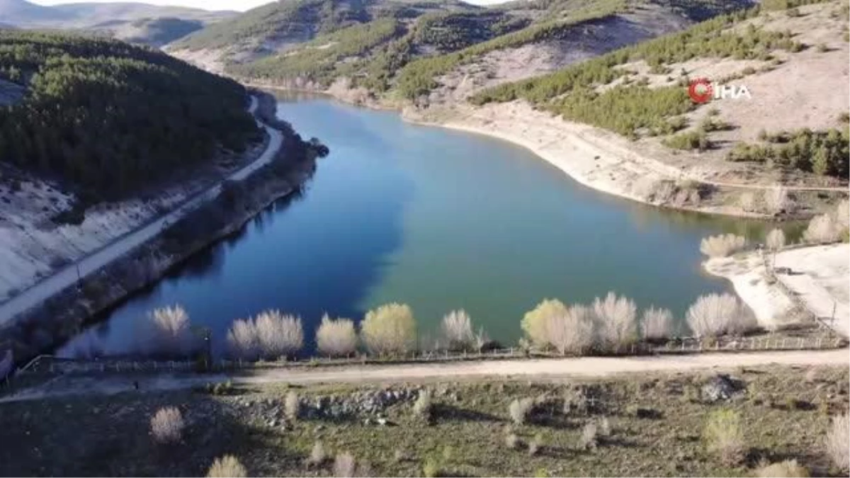 Yağışlar Yozgattaki baraj ve göletlerdeki su seviyesini yükseltti