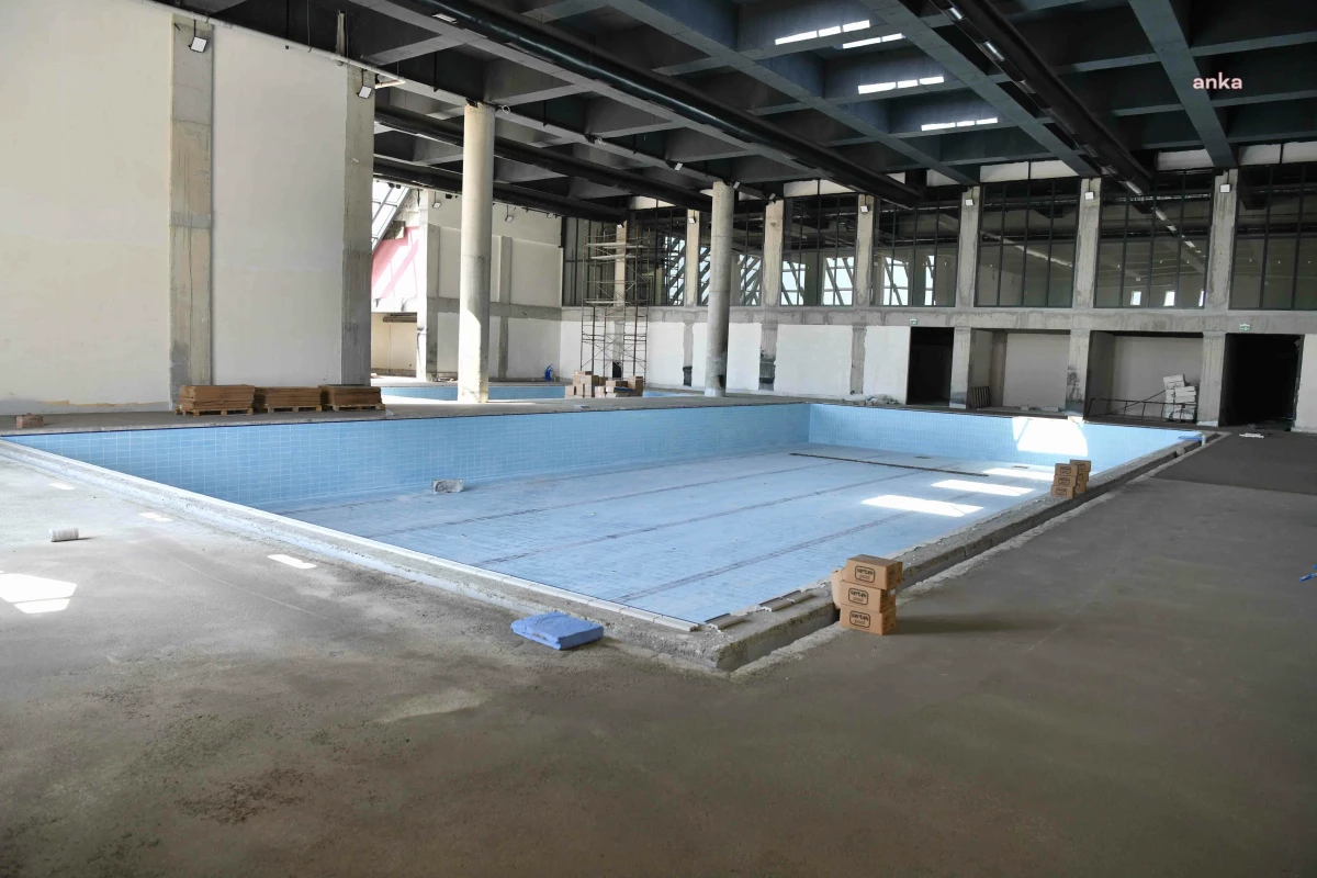 Ankara Altınpark Yüzme Havuzu ve Fitness Merkezi yeniden inşa ediliyor
