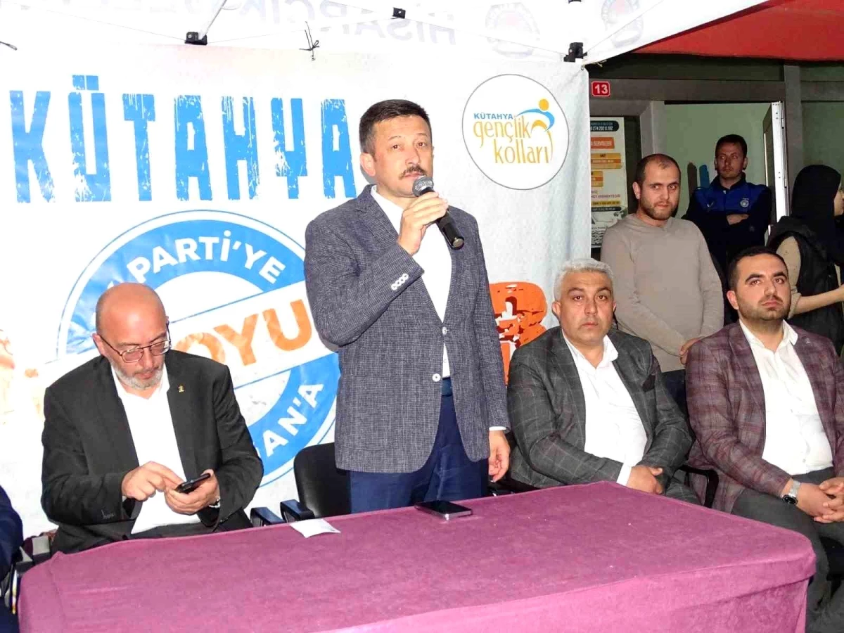 AK Parti Genel Başkan Yardımcısı Hamza Dağ, Hisarcık\'ta vatandaşlarla buluştu