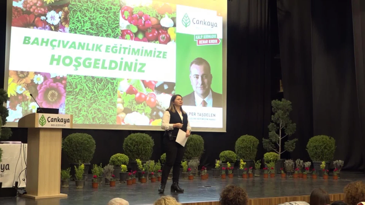 Çankaya Belediyesi Bahçıvanlık Kursu Tamamlandı