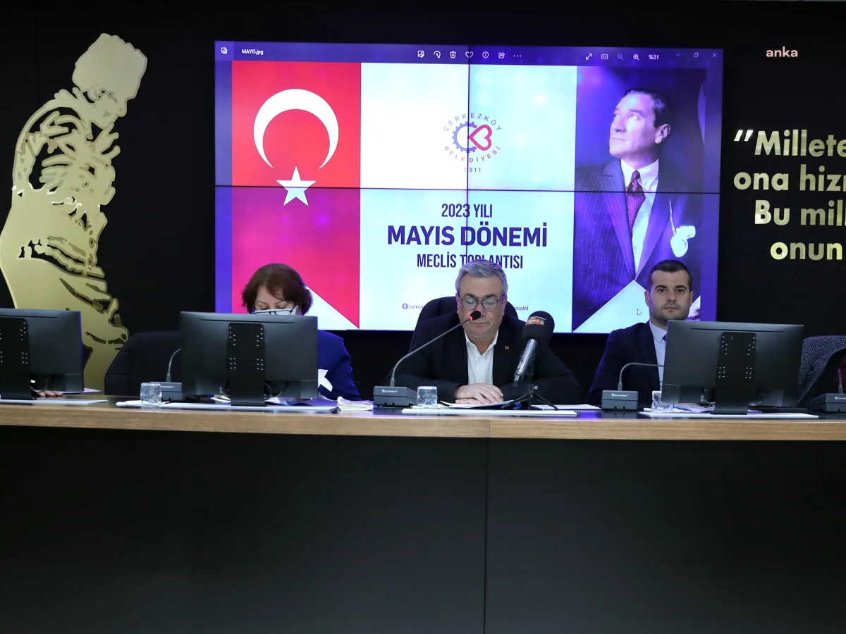 Çerkezköy Belediyesi\'nin 2022 yılı kesin hesapları oy çokluğu ile kabul edildi