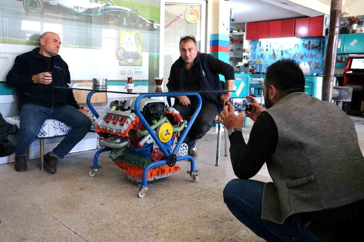 Hurdayı sanata dönüştürdü, yaptığı tasarımlar dikkat çekiyor