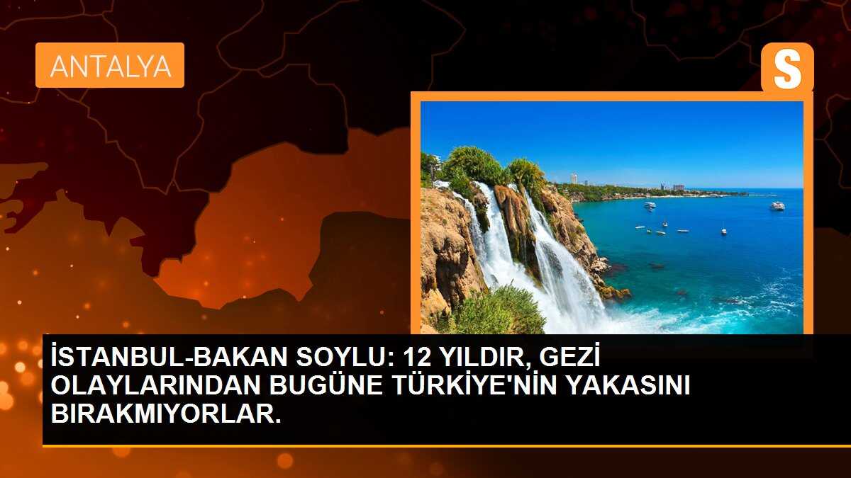 İçişleri Bakanı Süleyman Soylu Bayrampaşa\'da vatandaşlarla buluştu