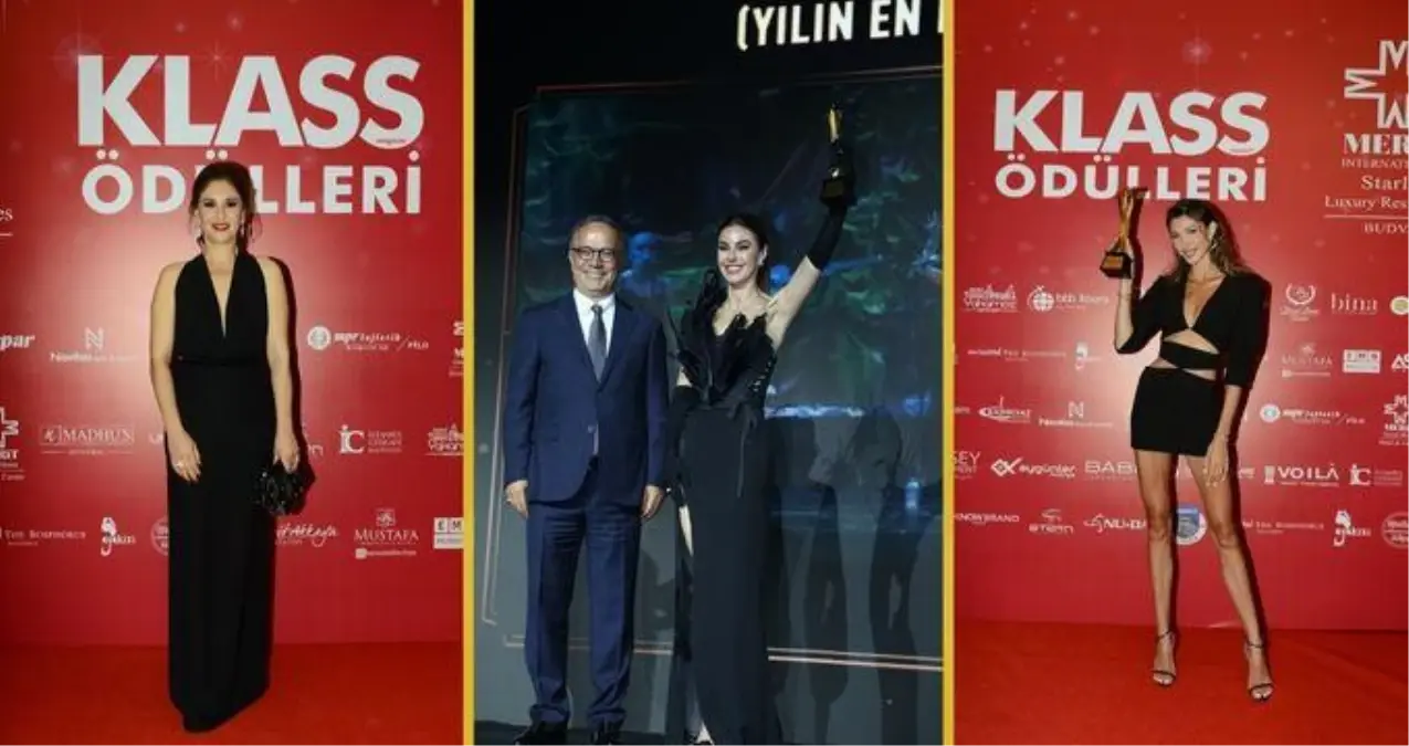 Klass Ödülleri 2023, yıldızlar geçidine sahne oldu