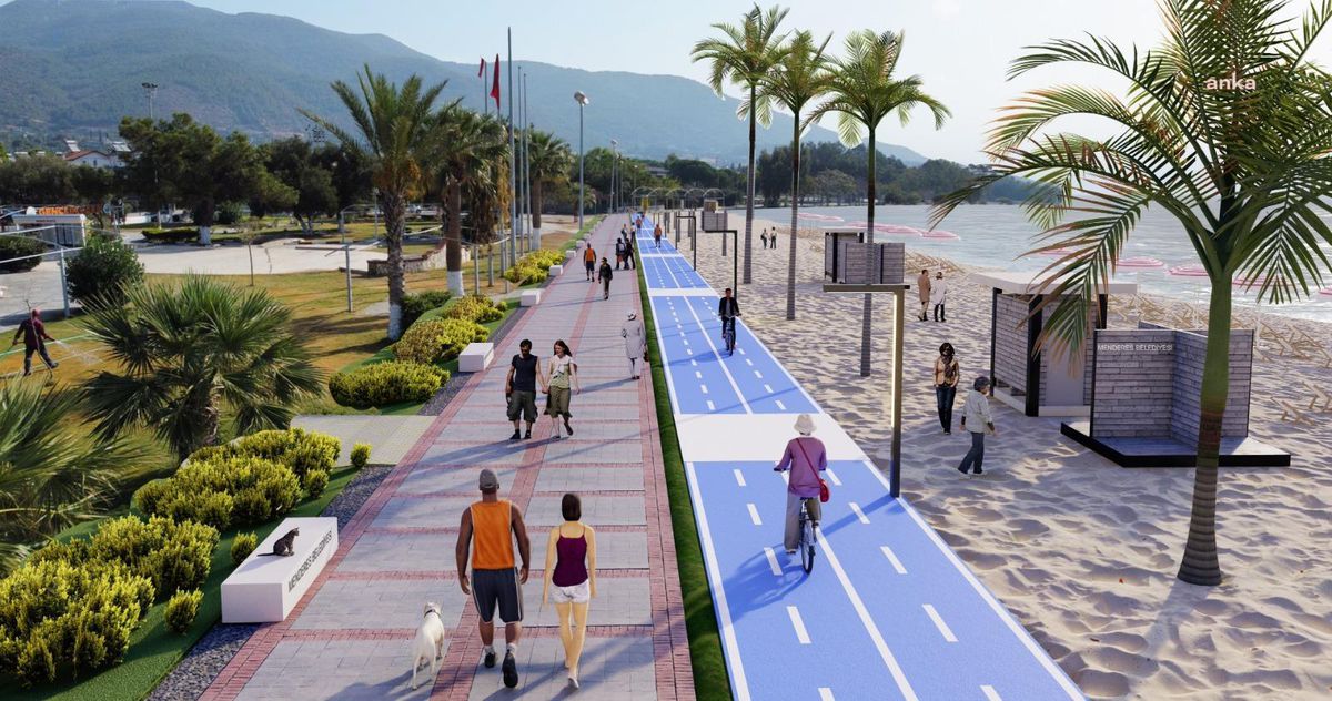 Menderes Belediyesi Yol Çalışmalarına Devam Ediyor