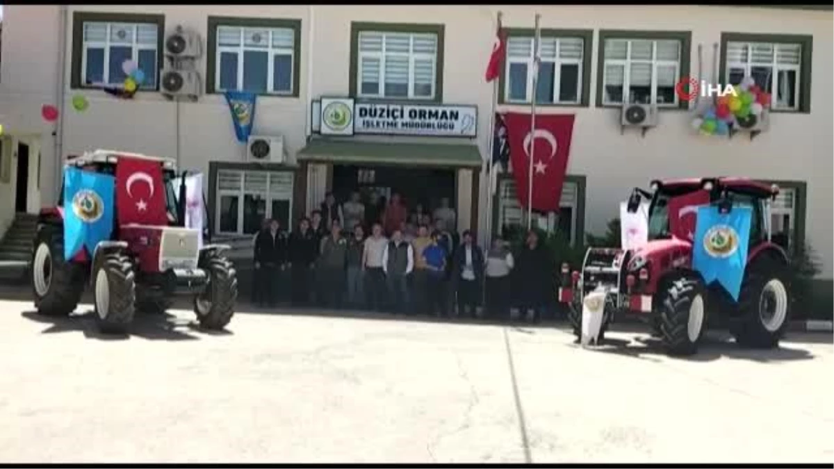 Osmaniyede çiftçilere devlet destekli traktör