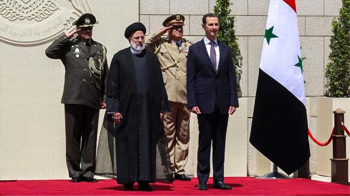 13 yıl sonra İran\'dan Şam\'a giden Reisi, Esad ile görüşen ilk cumhurbaşkanı oldu