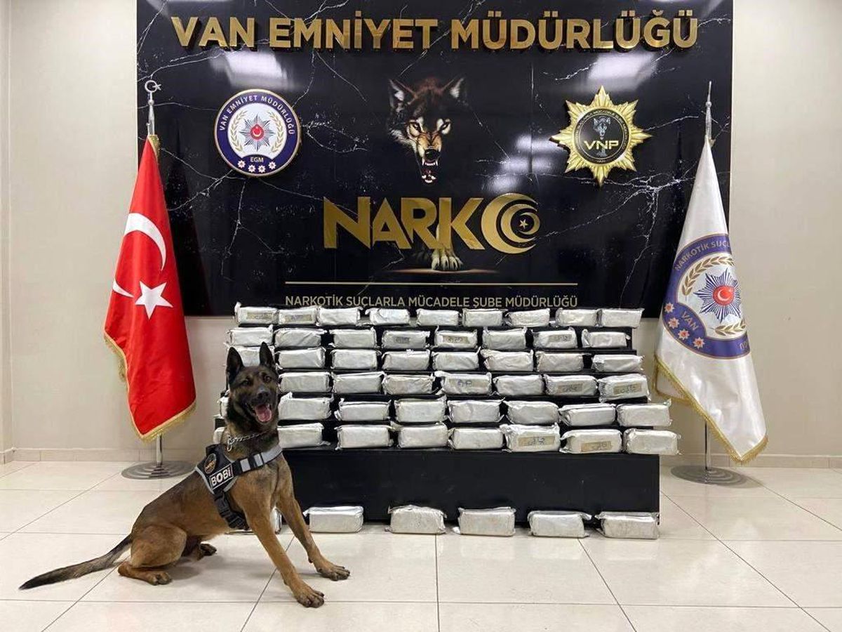 Van\'da 60 kilogram eroin ele geçirildi