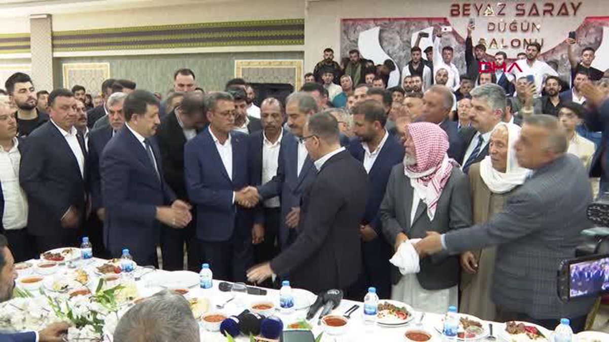 Bakan Bozdağ Şanlıurfa\'da kan davası sona erdirdi