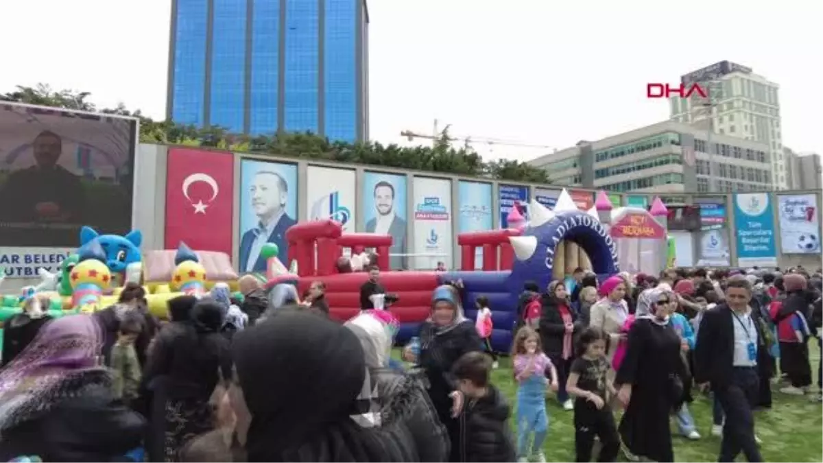 Bağcılar\'da Çocuk Maratonu düzenlendi