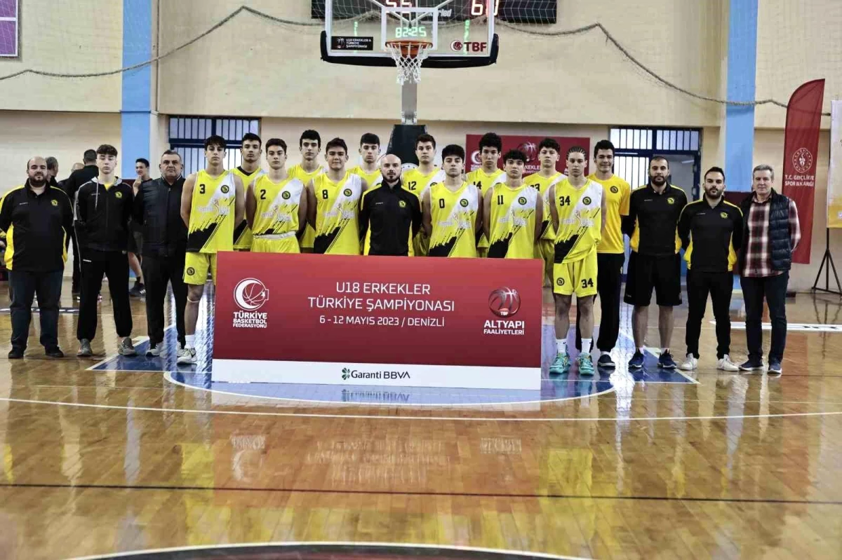 Denizlide Basketbol U18 Erkekler Türkiye Şampiyonası Başladı