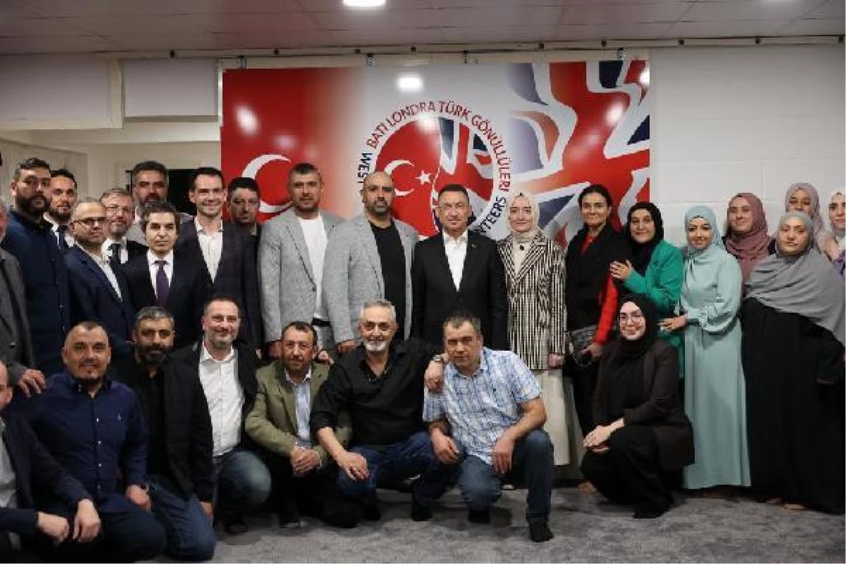 Fuat Oktay İngiltere\'de Türk Gönüllüleri Derneği\'ni ziyaret etti