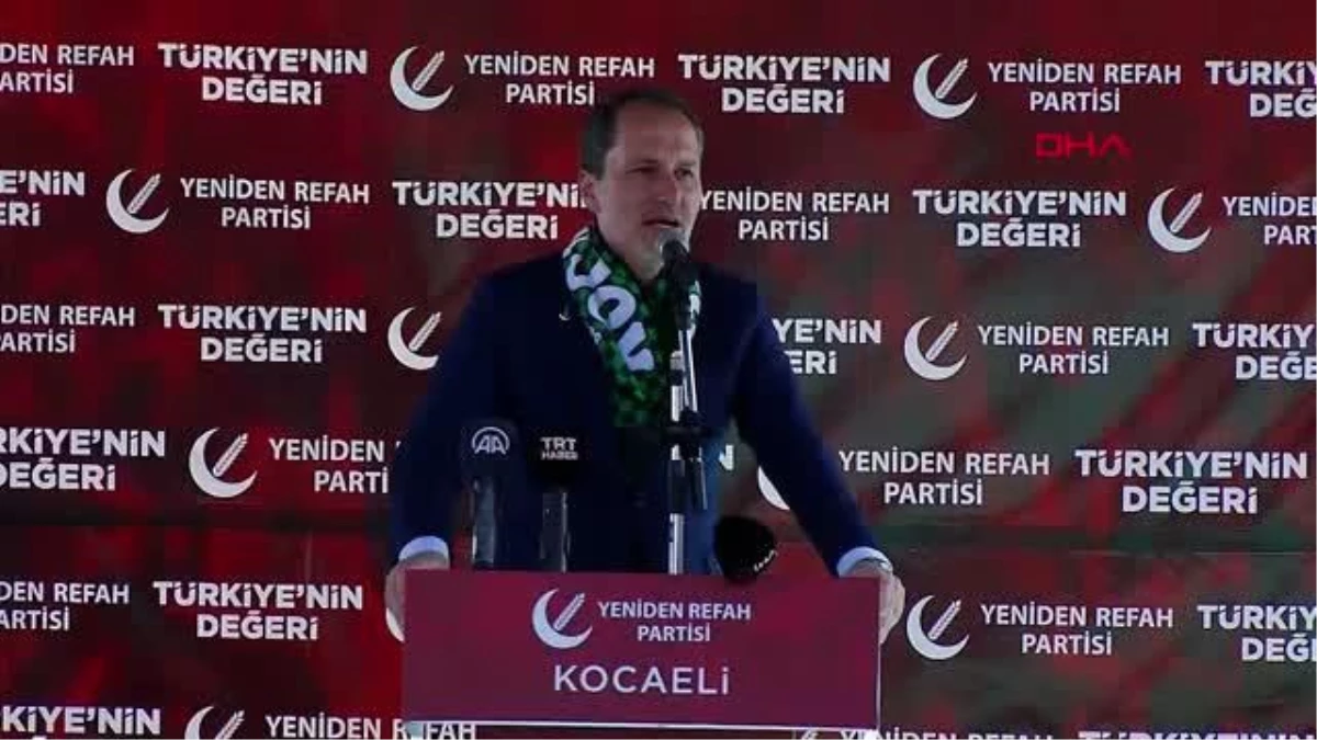 Yeniden Refah Partisi Genel Başkanı Fatih Erbakan CHP zihniyetini eleştirdi