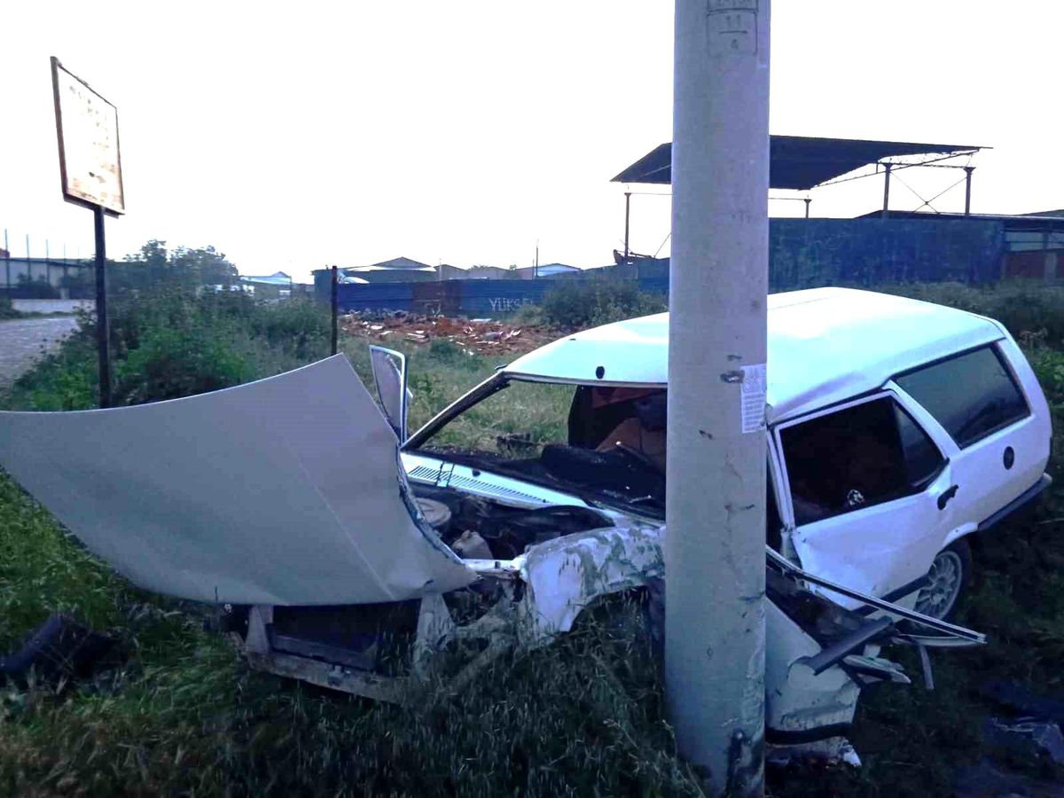 Manisada trafik kazası: 1 ölü, 1 ağır yaralı