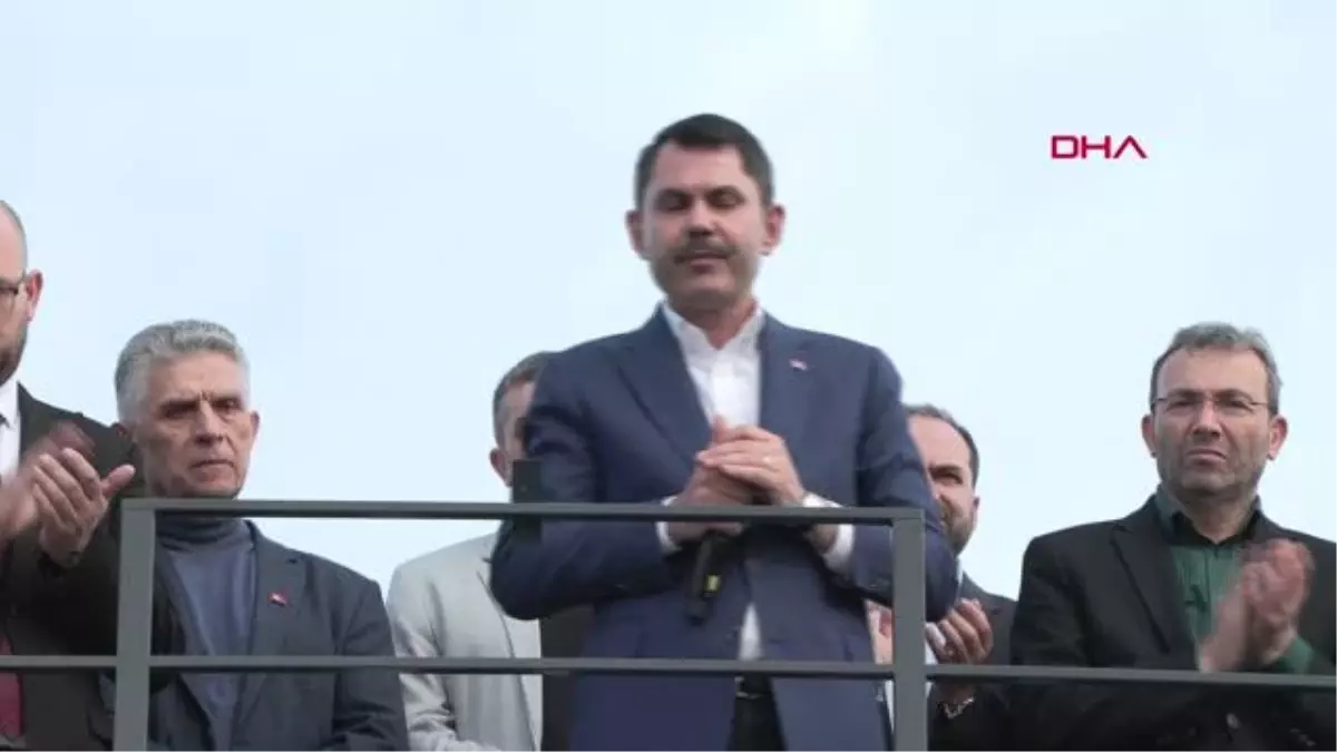 Çevre Şehircilik ve İklim Değişikliği Bakanı Murat Kurum, Pendik\'te 6 ayrı müjde verdi