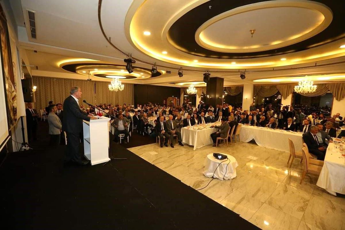 Milli Savunma Bakanı Hulusi Akar, Kayseri Niğdeliler Derneği dayanışma yemeğine katıldı