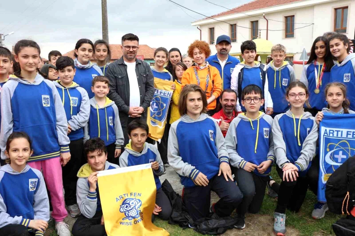 Düzce\'de Okul Sporları Oryantiring Gurup Müsabakaları Yapıldı