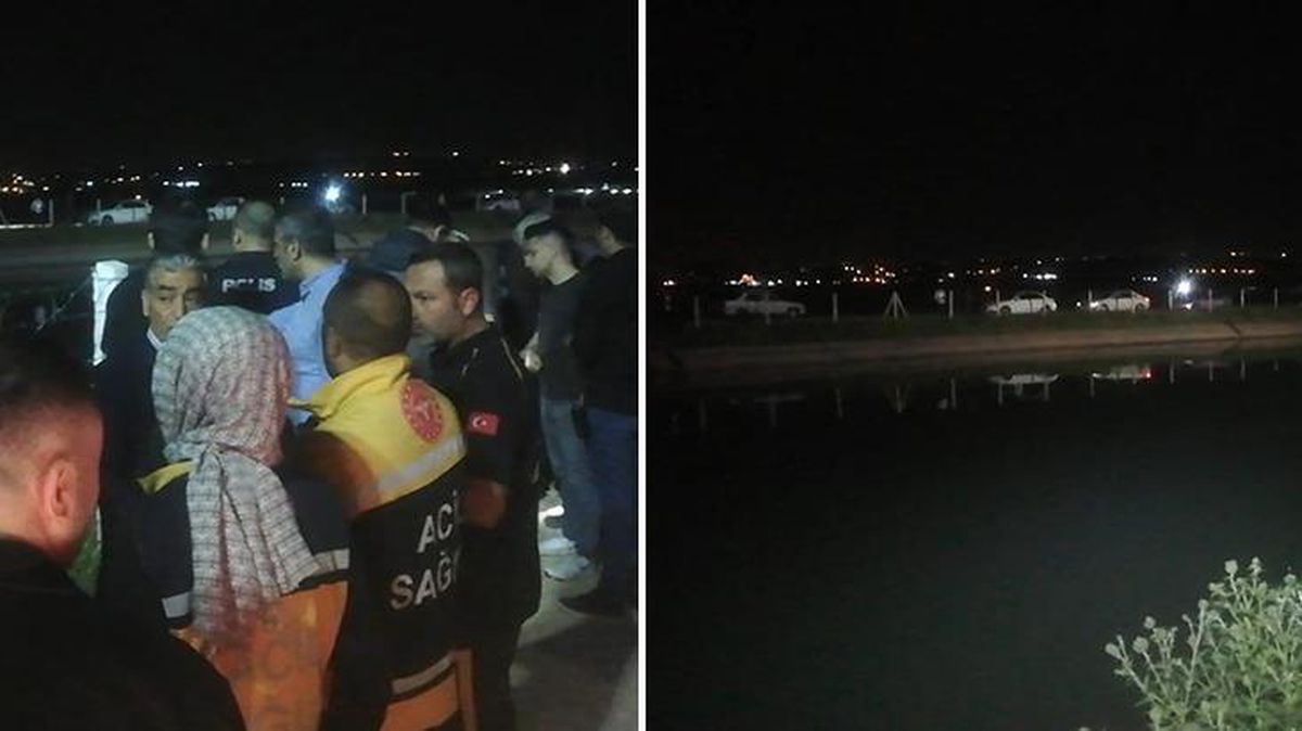 Şanlıurfa\'da otomobil sulama kanalına devrildi: 4 çocuk hayatını kaybetti