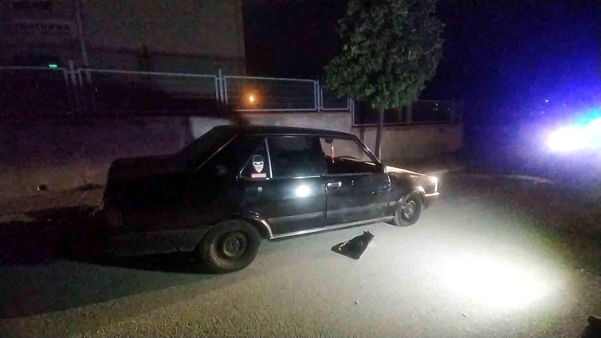 Çorum\'da Otomobil Kurşunlandı