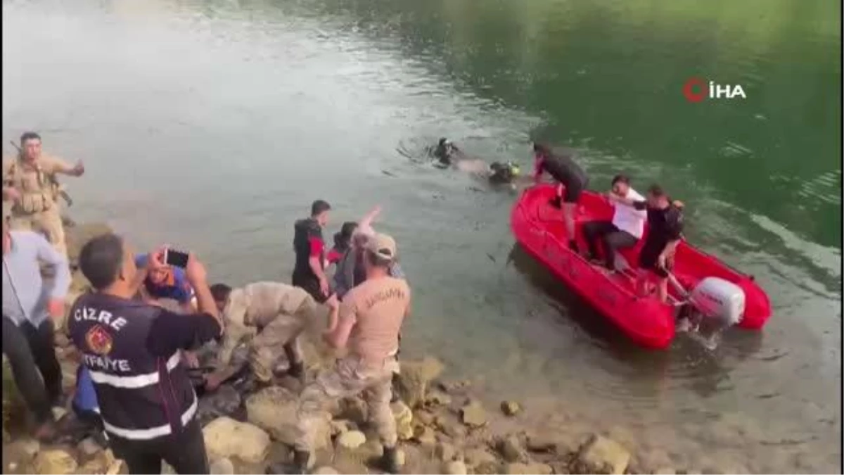 Şırnak\'ta Dicle Nehrinde kaybolan gencin cansız bedenine ulaşıldı