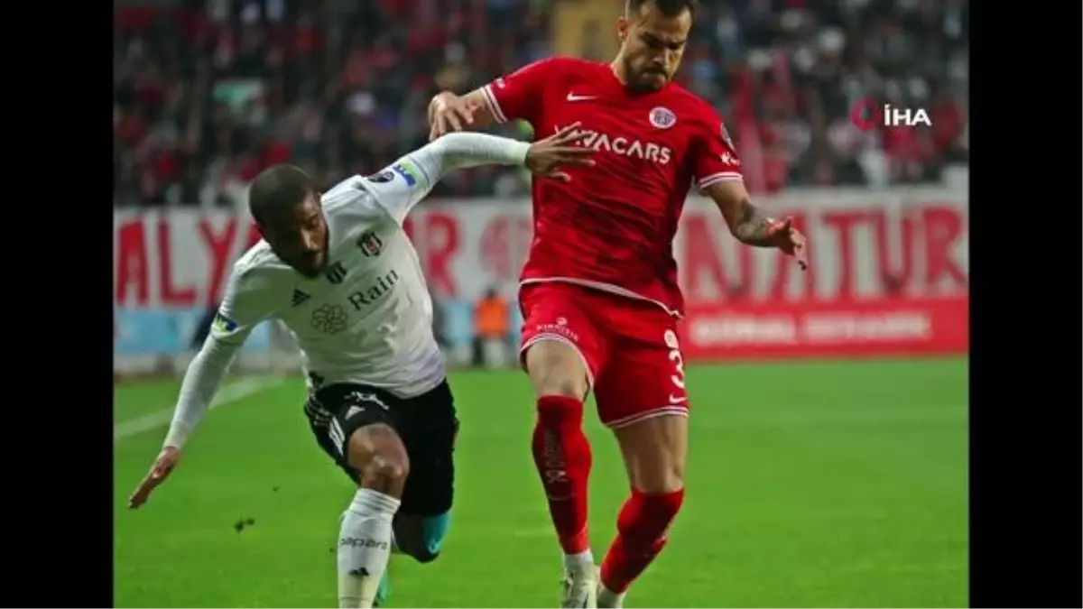 FTA Antalyaspor 1-0 Beşiktaş: İlk yarı sonucu