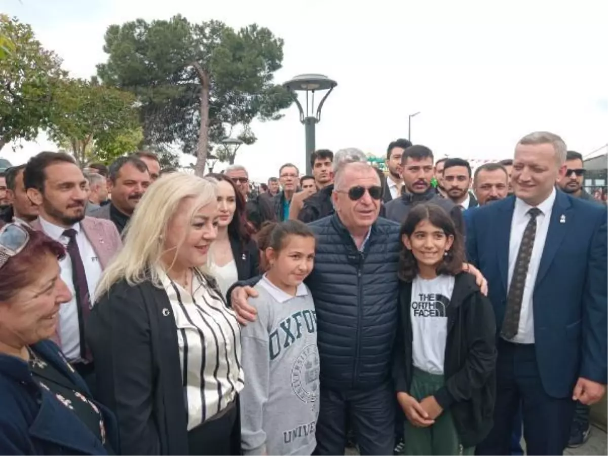 Ümit Özdağ Gemlik'te esnaf ve vatandaşlarla buluştu