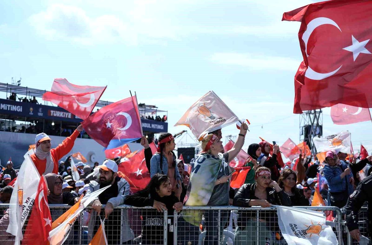 AK Parti Büyük İstanbul Mitinginde Rekor Katılım