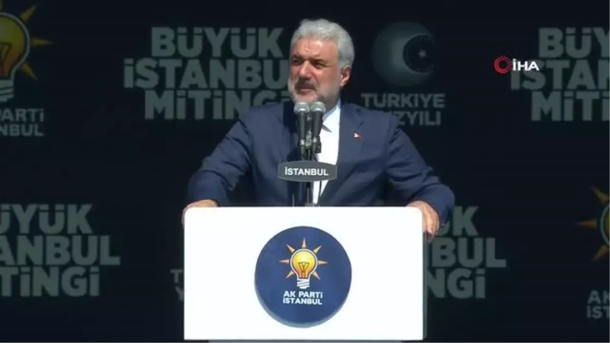 AK Parti İstanbul İl Başkanı Kabaktepe: "14 Mayıs zaferinin meşalesi bu meydanda yakılmıştır"