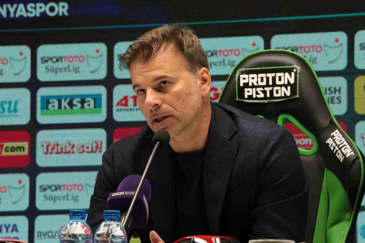 Konyaspor Teknik Direktörü Aleksandar Stanojevic: \'Çok üzgünüz\'