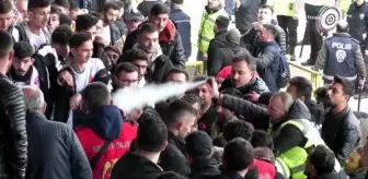 Bolu'da Bölgesel Amatör Lig maçında tribünde olay çıktı