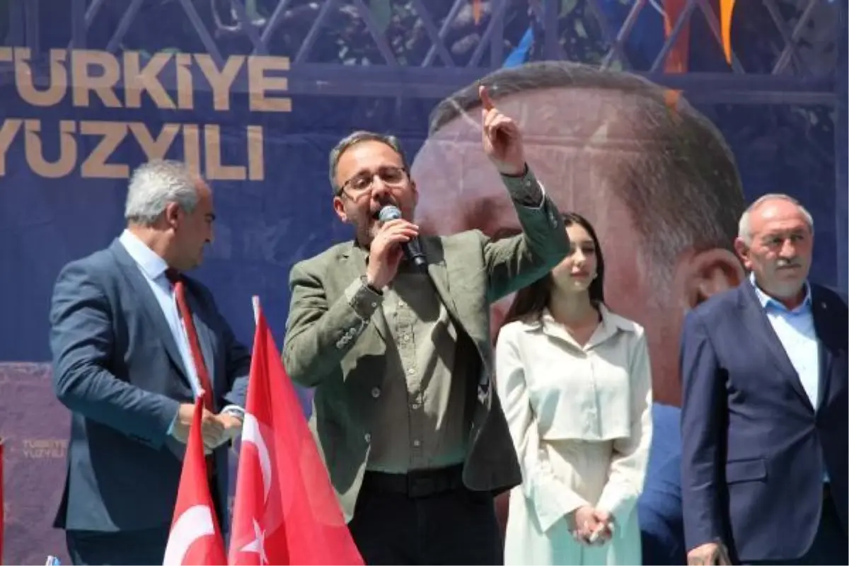 Gençlik ve Spor Bakanı Kasapoğlu: \'14 Mayıs\'ta Yeni Bir Destanı Birlikte Yazacağız\'