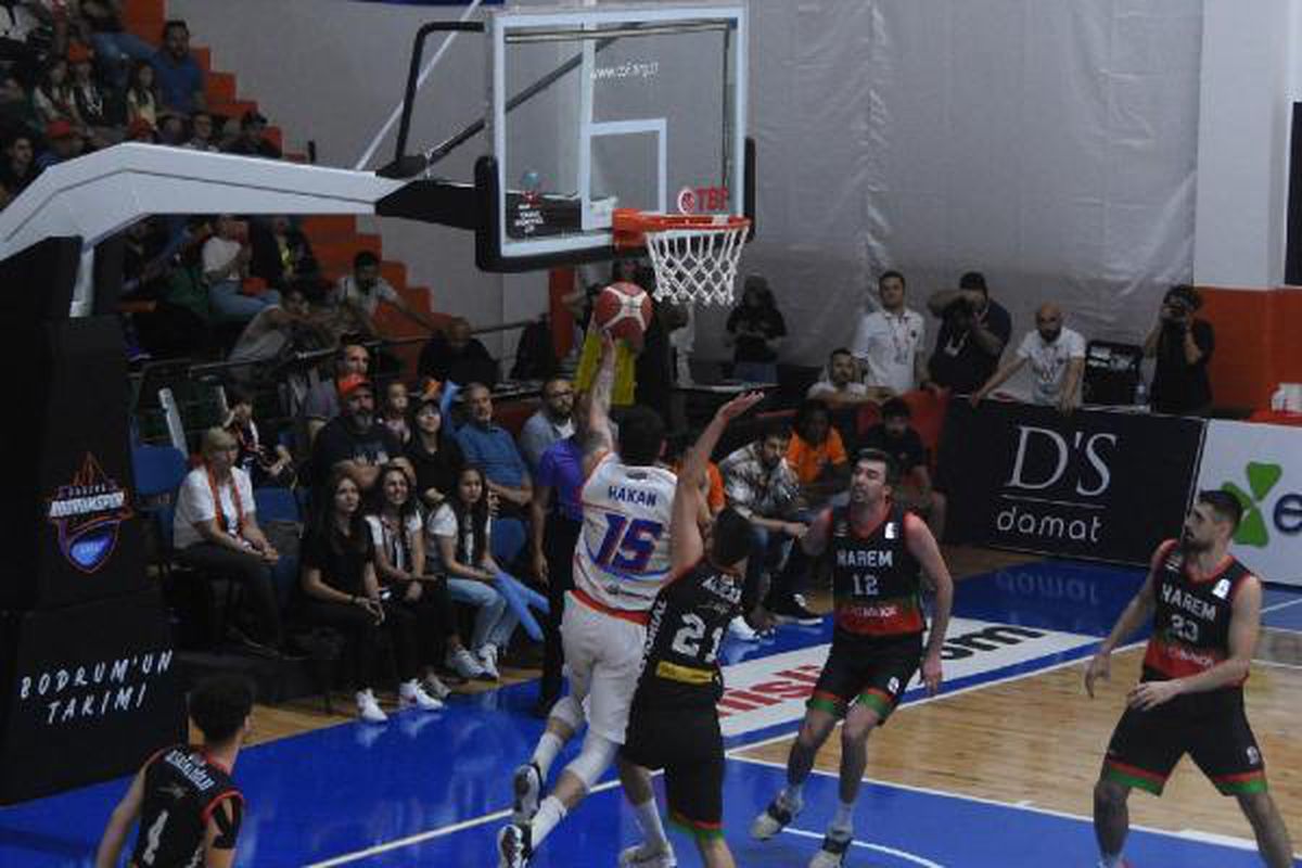 Çağdaş Bodrum Spor Türkiye Sigorta Basketbol Süper Ligi\'ne yükseldi