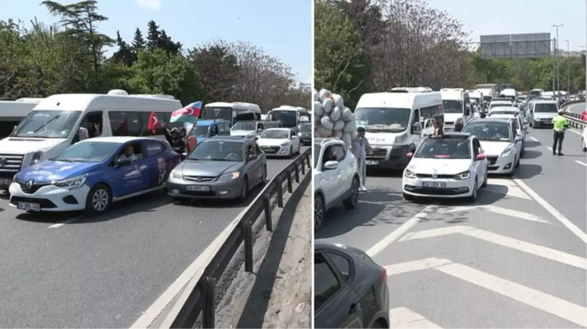 Cumhur İttifak\'ının düzenleyeceği "Büyük İstanbul Mitingi" için trafikler kilitlendi!