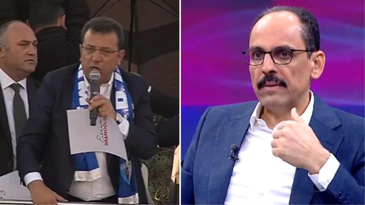 Cumhurbaşkanlığı Sözcüsü İbrahim Kalın\'dan İmamoğlu\'na yapılan saldırıyla ilgili ilk yorum: Kabul edilebilir şey değil