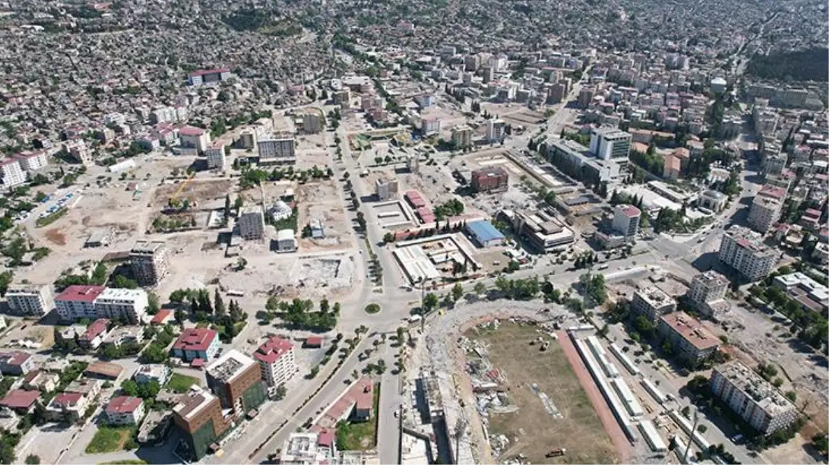 Kahramanmaraş depremden 90 gün sonra havadan görüntülendi