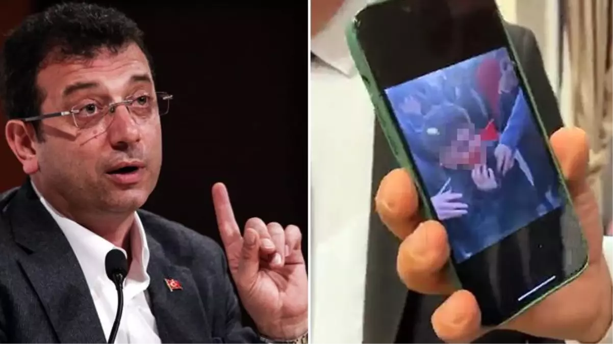 İmamoğlu Erzurum\'daki olaylara gösterdiği fotoğrafla isyan etti: Şu çocuğu polis koruyamadı