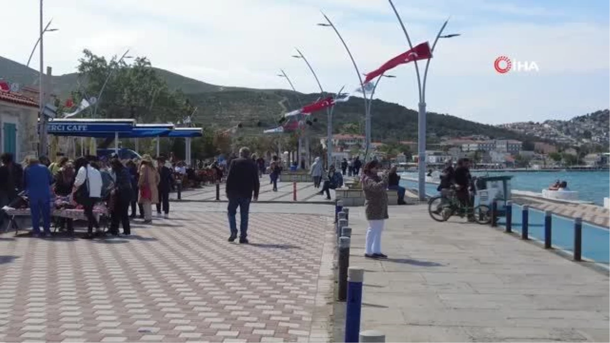 İzmir\'in turistik ilçesi Foça yaz sezonuna hazır