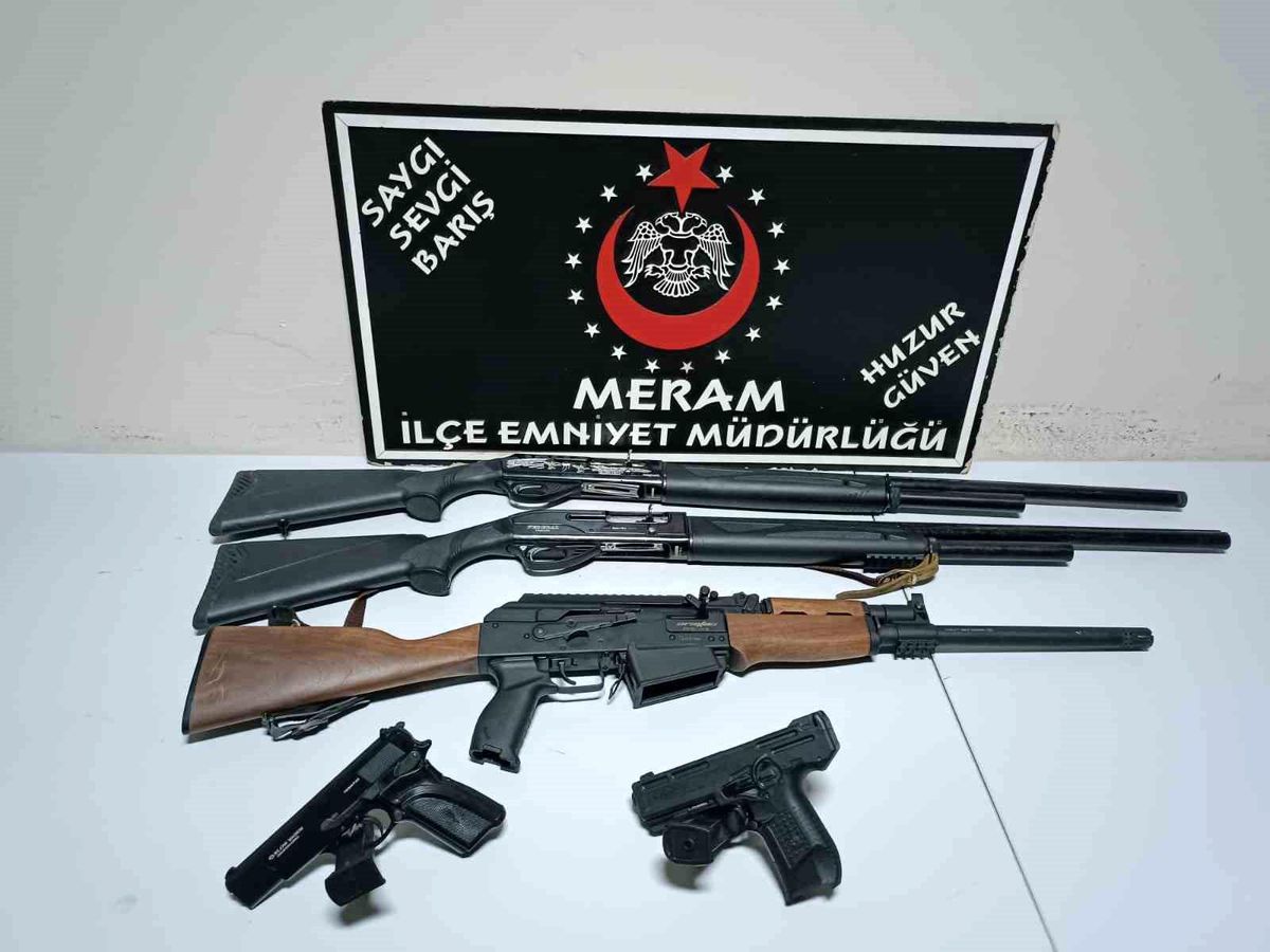 Konya\'da Düğün ve Asker Eğlencelerinde Silah Bulunduranlara Operasyon