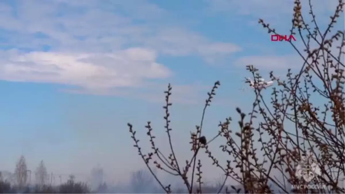 Rusya\'nın güneybatısında orman yangını çıktı