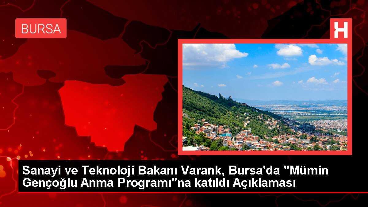 Sanayi ve Teknoloji Bakanı Mustafa Varank: Türkiye mazlumların sesi olmaya devam edecek
