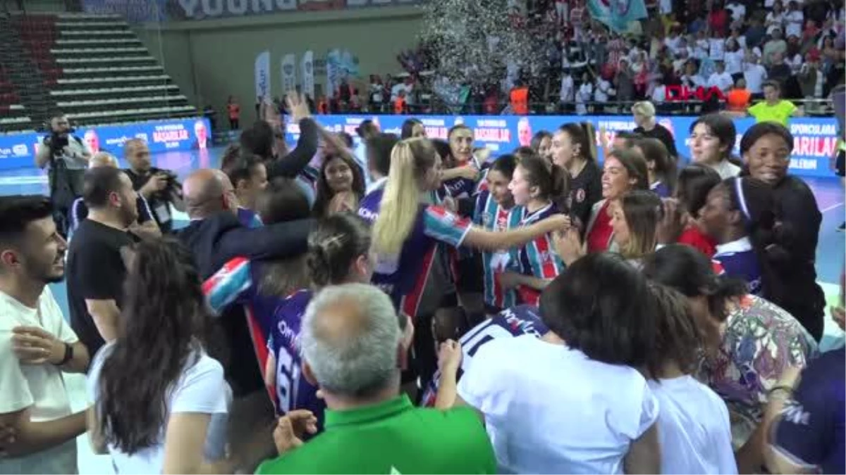 Konyaaltı Belediyespor Kadın Hentbol takımı Avrupa şampiyonu