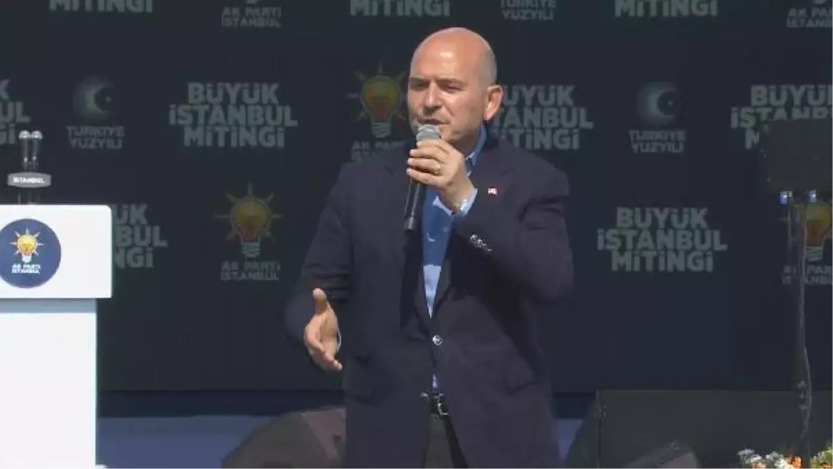 İçişleri Bakanı Soylu: 'Allah'ın izniyle 14 Mayıs'ta reisimiz Cumhurbaşkanı seçilecek'