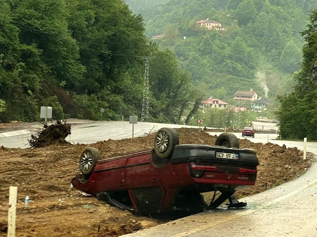 Zonguldak-Ankara Yolunda Kaza: 1 Yaralı